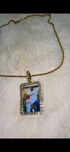Load image into Gallery viewer, Rectangle Style Photo Pendant