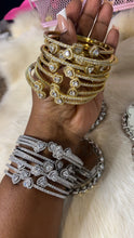 Load image into Gallery viewer, Tennis Bracelet & Bangle Set