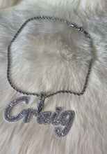 Load image into Gallery viewer, Cursive Personalized Name Pendant