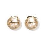 22mm Custom Hoop Earrings