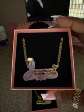 Load image into Gallery viewer, New Trendy Kids Name Necklace
