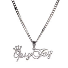 Load image into Gallery viewer, Dainty Stainless Steel Name Necklace
