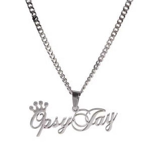 Dainty Stainless Steel Name Necklace