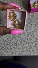 Load image into Gallery viewer, Baby Hoop Name Earrings
