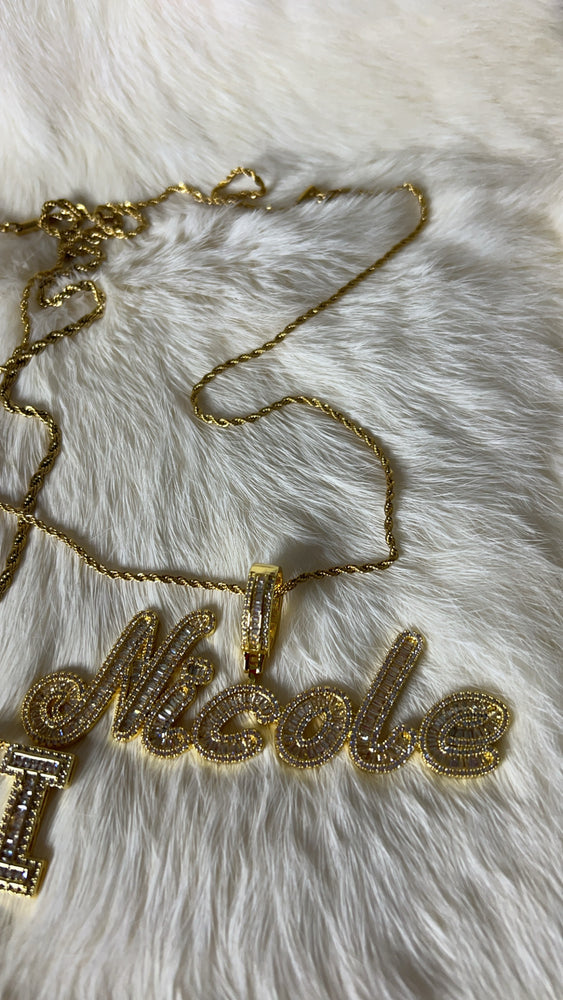 Cursive Personalized Name Pendant