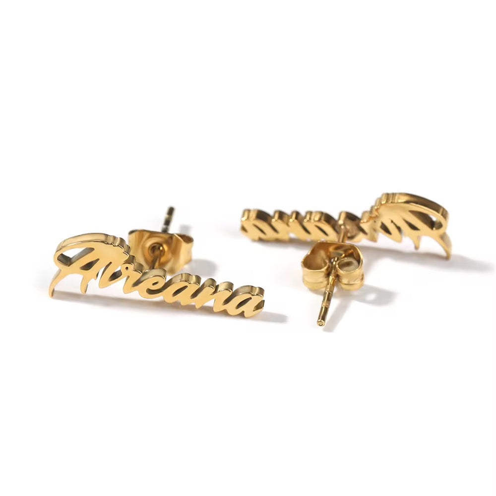 Stainless Steel Custom Earrings