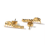 Stainless Steel Custom Earrings