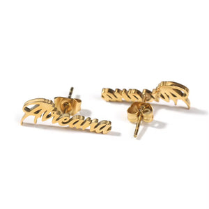 Stainless Steel Custom Earrings