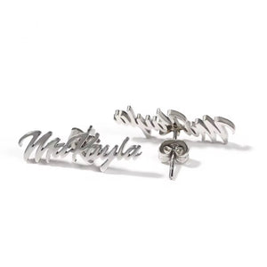 Stainless Steel Custom Earrings