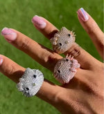 HK Blinged Out Ring