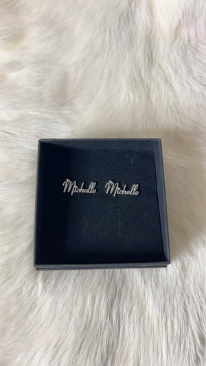 Stainless Steel Custom Earrings