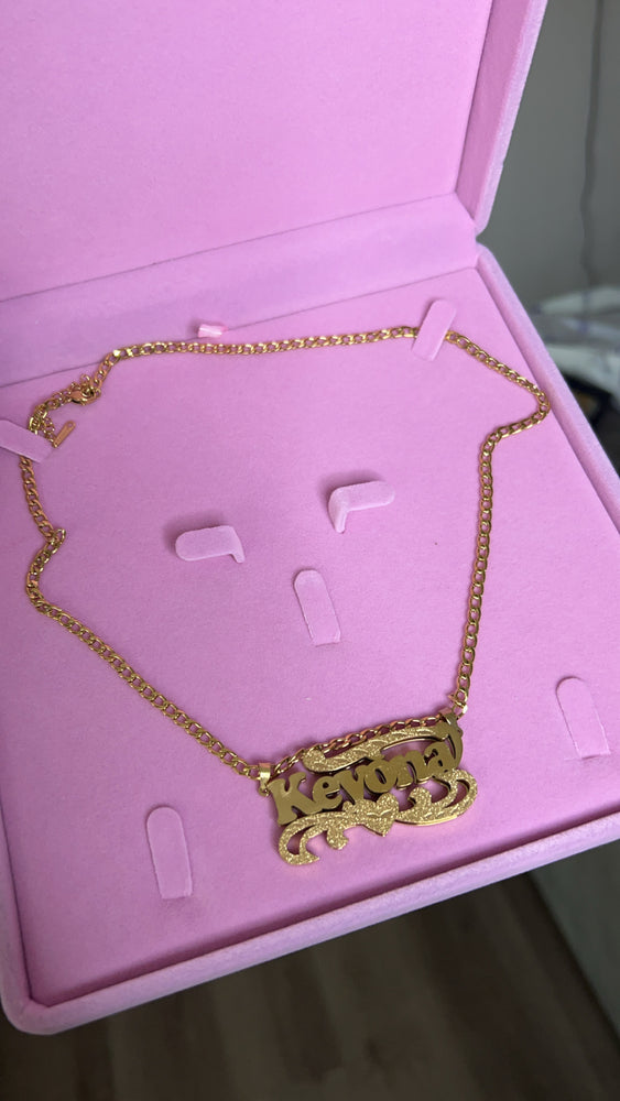 Custom Name Plate Necklace