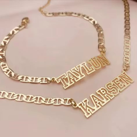 Personalized Anklet
