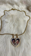 Load image into Gallery viewer, Broken Heart Custom Photo Pendant
