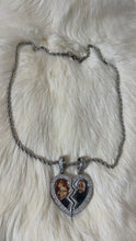 Load image into Gallery viewer, Broken Heart Custom Photo Pendant
