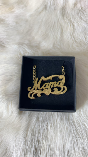 Custom Name Plate Necklace