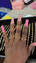Load image into Gallery viewer, Rose Quartz Heart Ring
