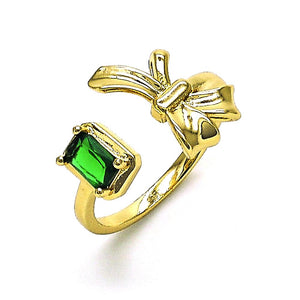 Radiant Gold-Layered Rings