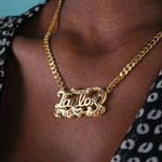 Custom Name Plate Necklace