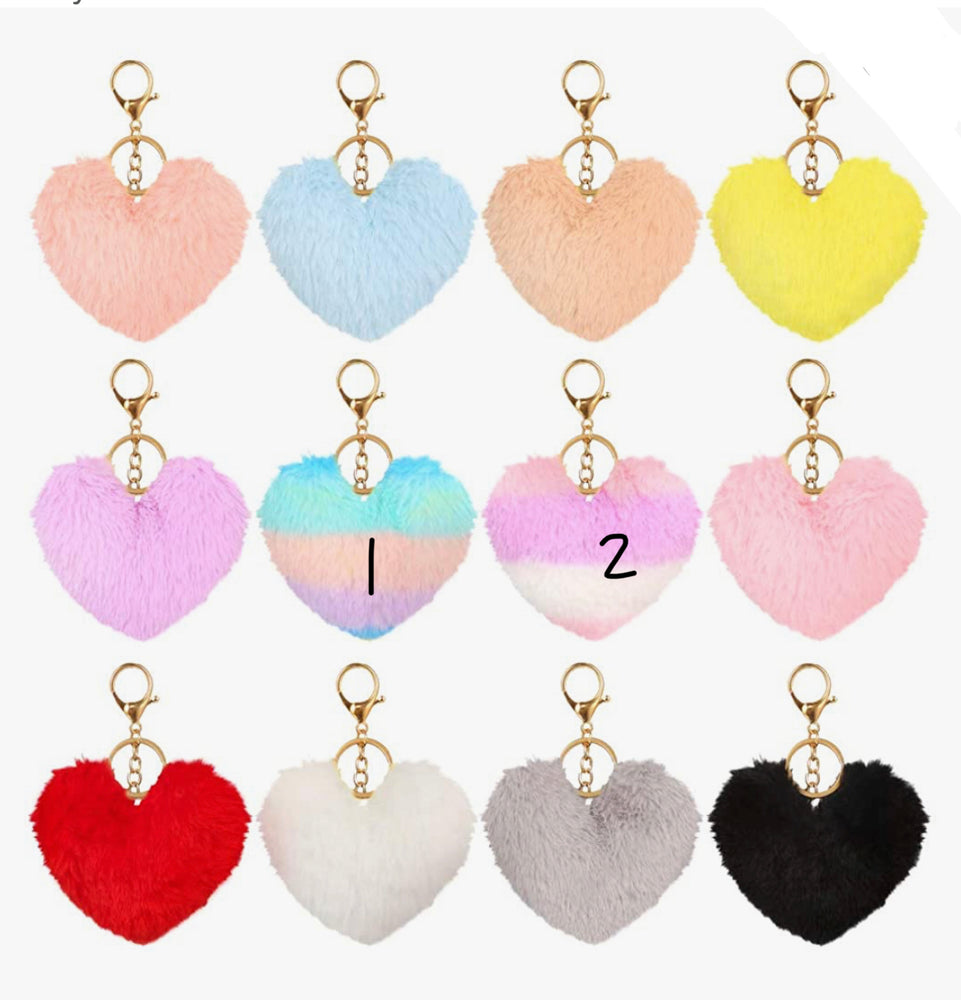 Picture Keychain Pompom