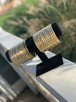Large Adult Gold Bangles